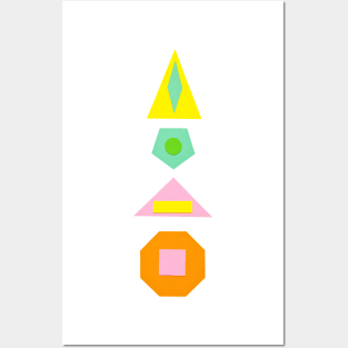 Shapes Within Shapes Posters and Art